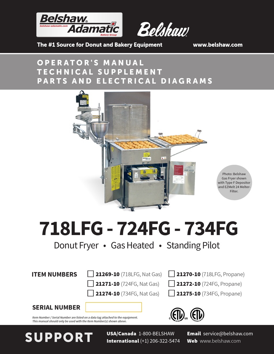 718LCG-718LFG Donut Fryer (Gas)