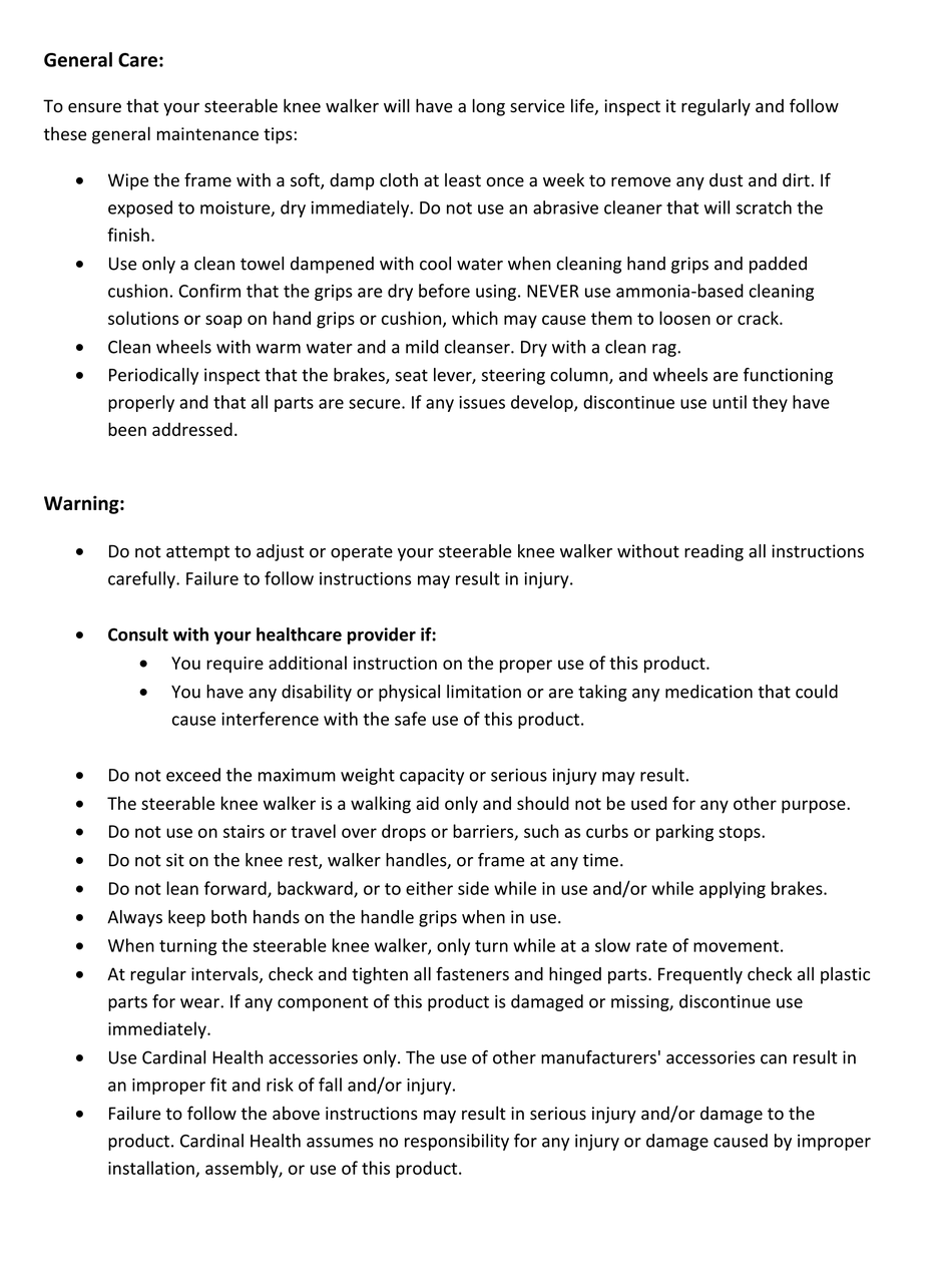 CARDINAL HEALTH CWAL240KSR MANUAL Pdf Download ManualsLib