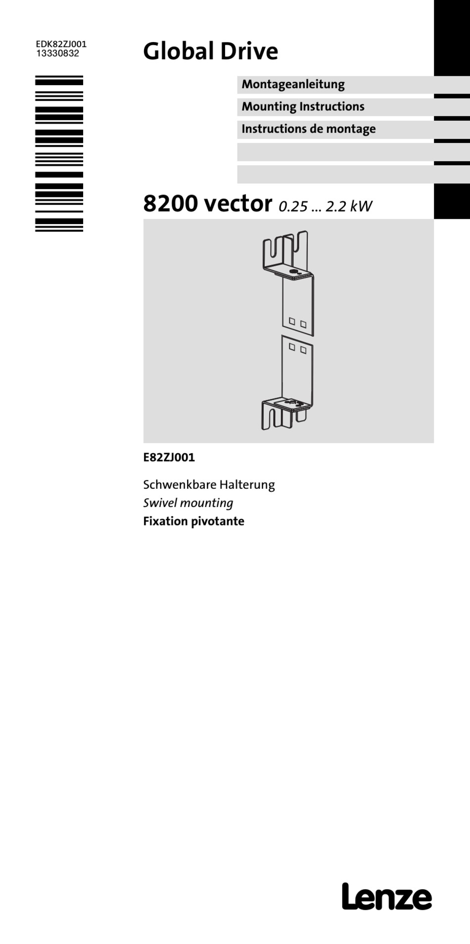 LENZE 8200 VECTOR MOUNTING INSTRUCTIONS Pdf Download | ManualsLib