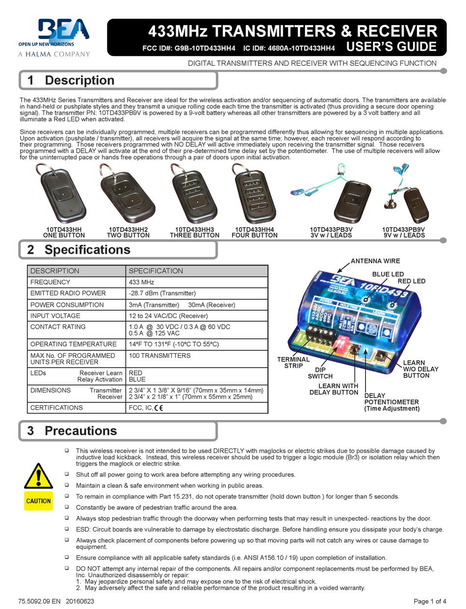 HALMA BEA 10TD433PB9V USER MANUAL Pdf Download ManualsLib