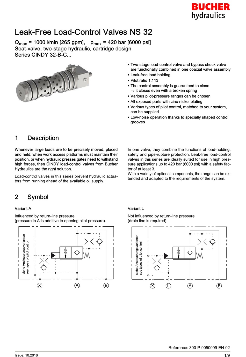 BUCHER HYDRAULICS NS 32 QUICK START MANUAL Pdf Download ManualsLib