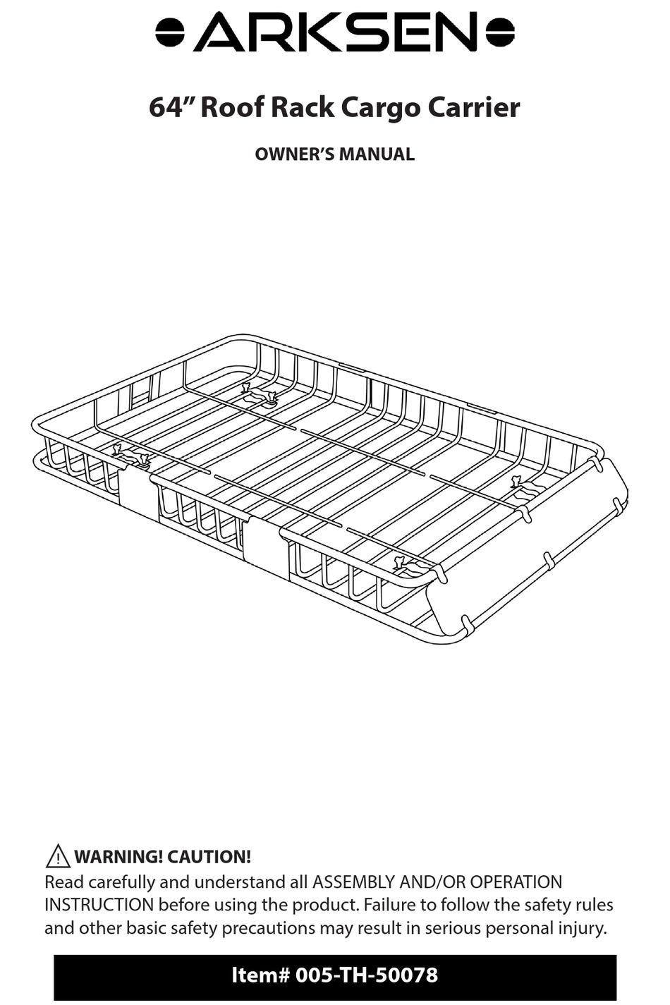 arksen-005-th-50078-owner-s-manual-pdf-download-manualslib