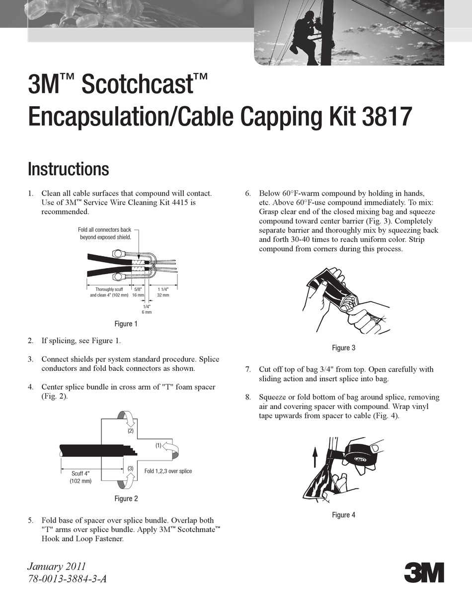 3M SCOTCHCAST 3817 INSTRUCTIONS Pdf Download ManualsLib