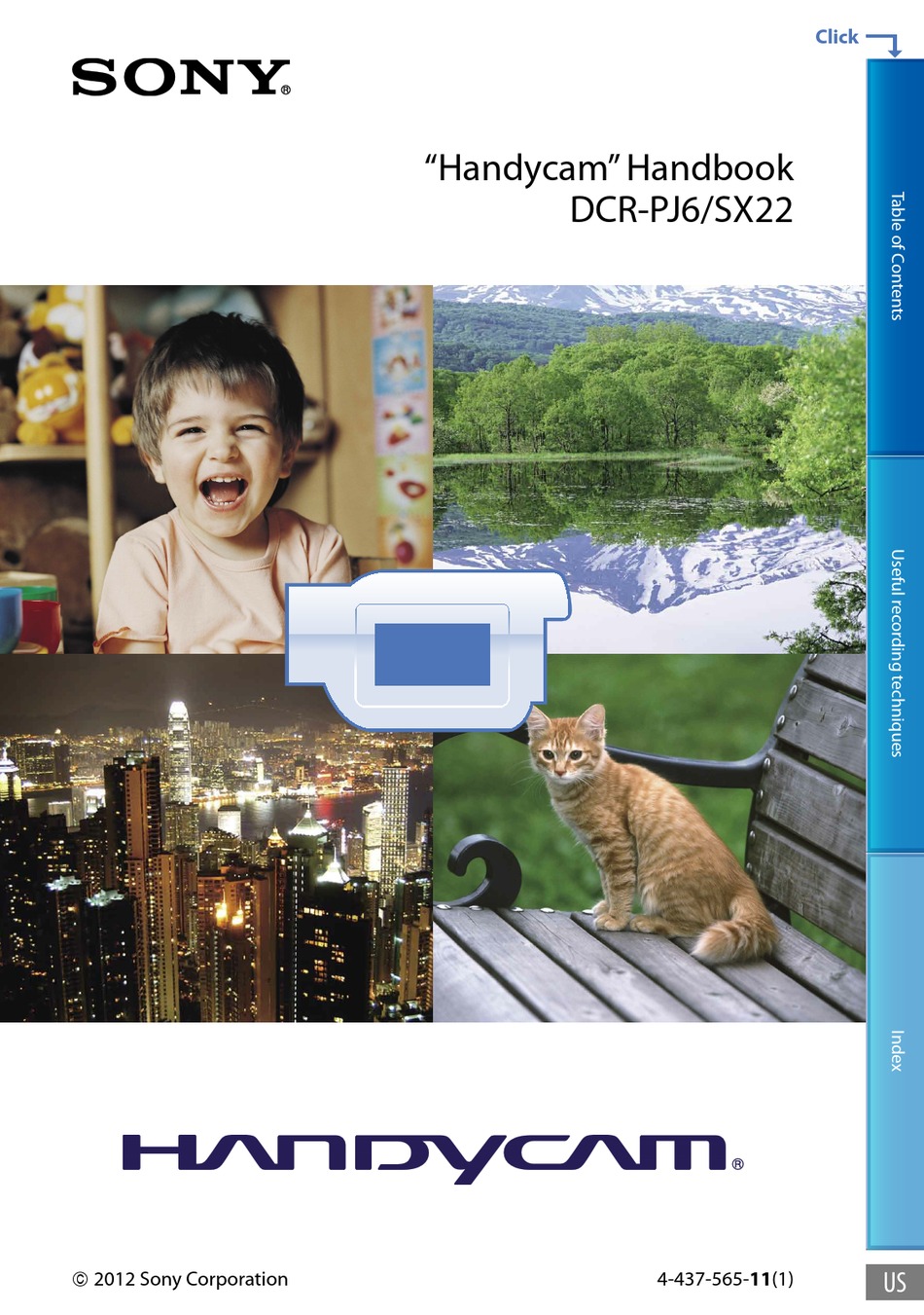 SONY HANDYCAM DCR-PJ6 HANDBOOK Pdf Download | ManualsLib