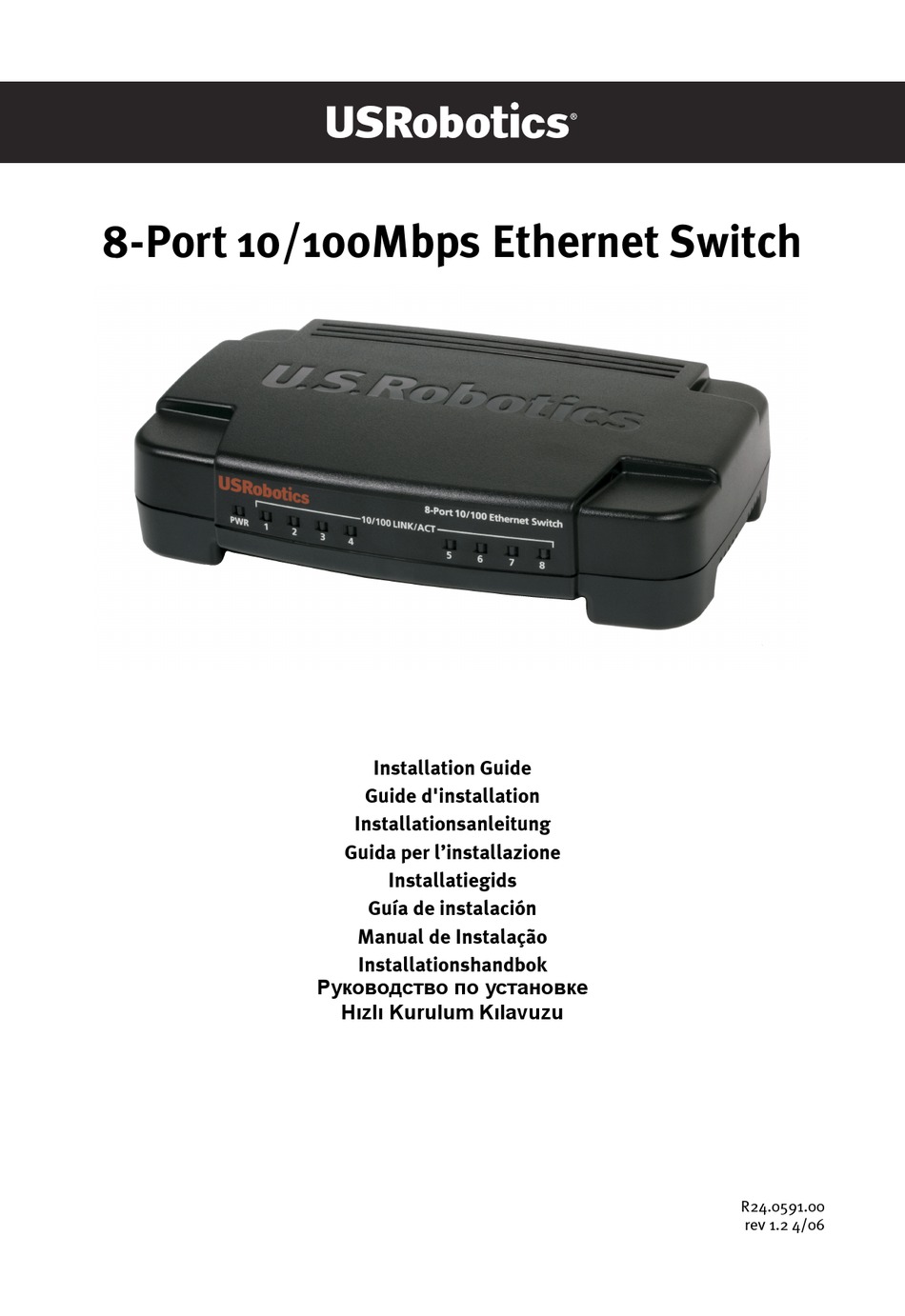 US ROBOTICS USR7908A INSTALLATION MANUAL Pdf Download | ManualsLib