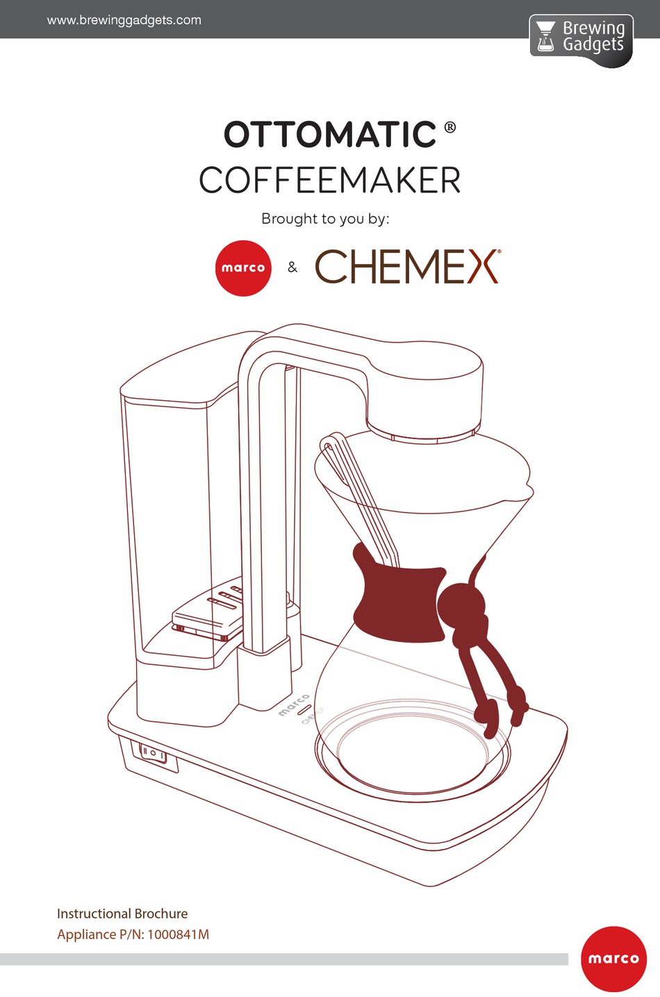 MARCO CHEMEX OTTOMATIC 2.0 INSTRUCTIONAL BROCHURE Pdf Download ManualsLib
