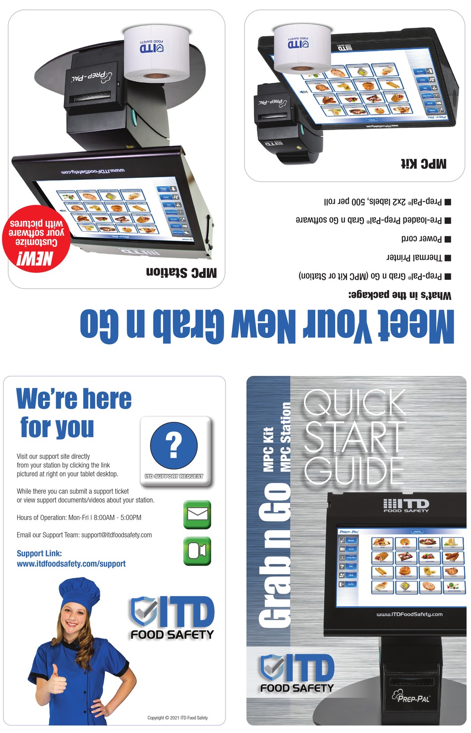 ITD FOOD SAFETY INC. PREPPAL QUICK START MANUAL Pdf Download ManualsLib