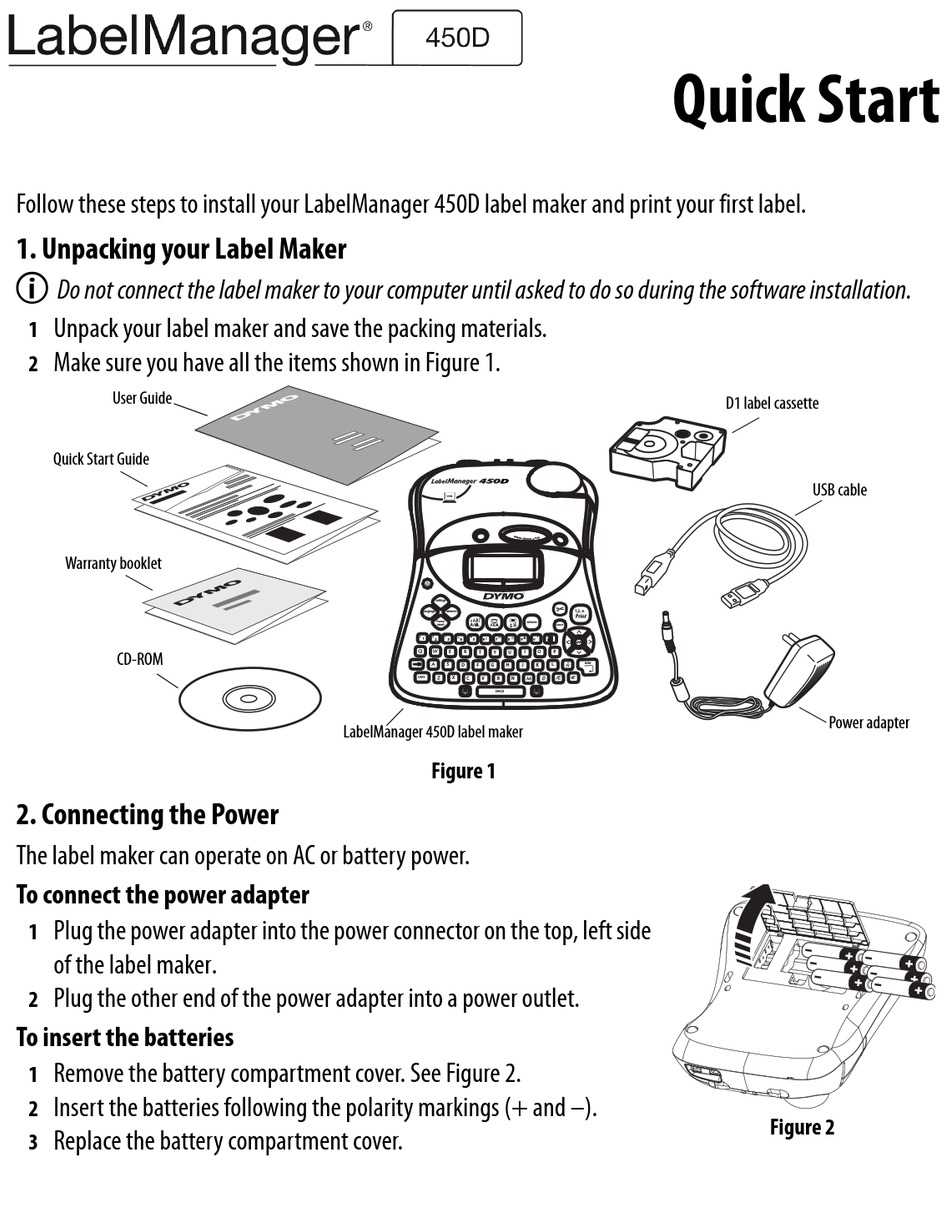 newell-rubbermaid-dymo-labelmanager-450d-quick-start-pdf-download