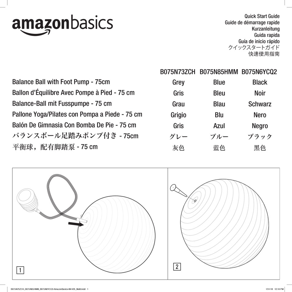 AMAZONBASICS B075N73ZCH QUICK START MANUAL Pdf Download | ManualsLib