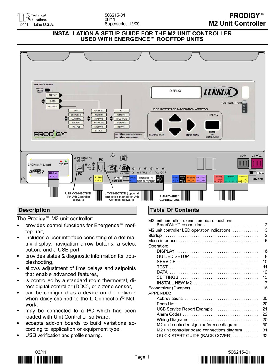 lennox prodigy