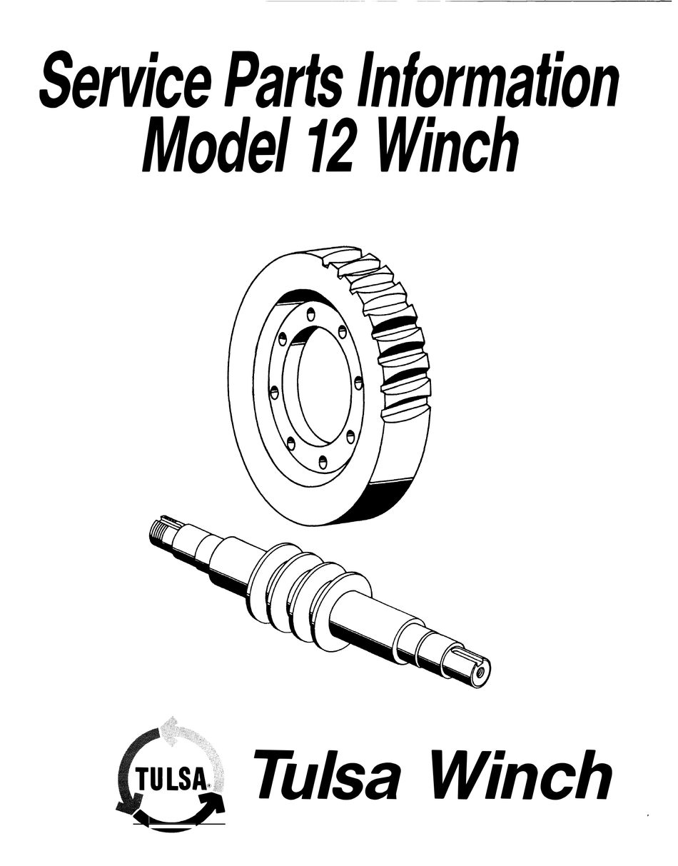 DOVER TWG TULSA 12SLLRO SERIES PARTS INFORMATION Pdf Download ManualsLib