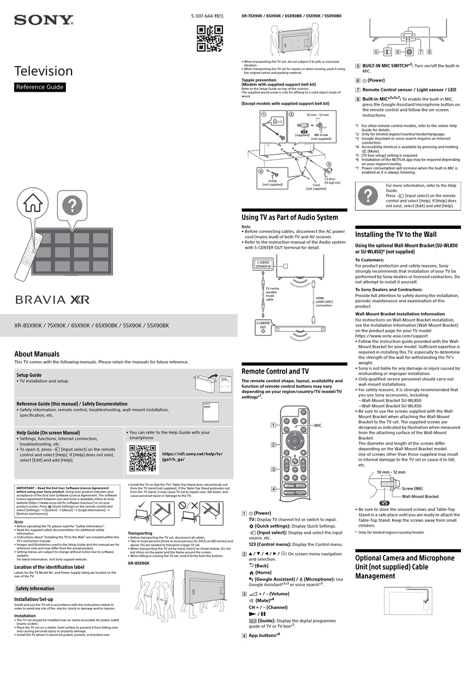 sony bravia user manual pdf