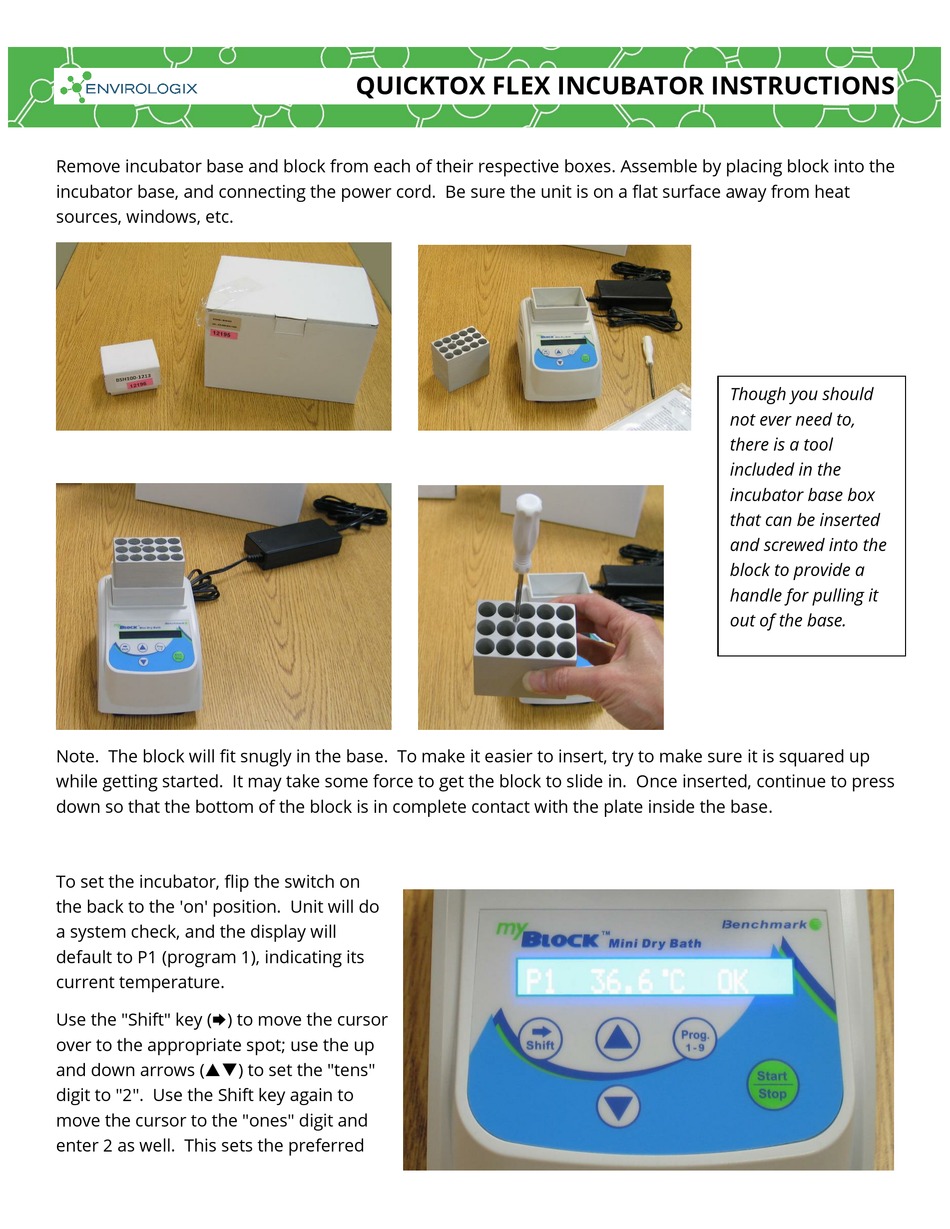 ENVIROLOGIX QUICKTOX FLEX INSTRUCTIONS Pdf Download ManualsLib
