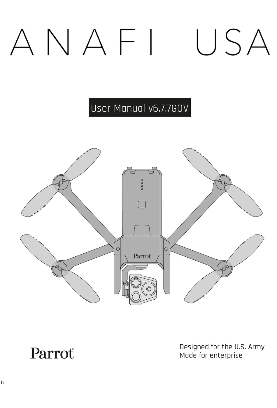 PARROT ANAFI USA USER MANUAL Pdf Download ManualsLib