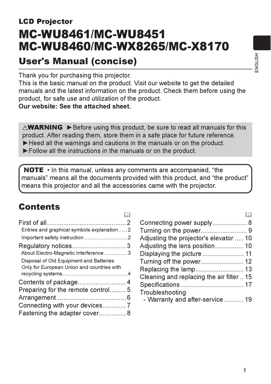 MAXELL MCWU8451 USER MANUAL Pdf Download ManualsLib