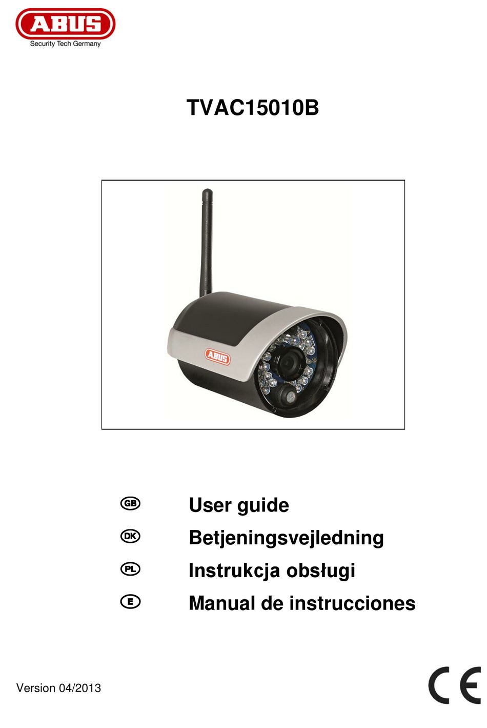 ABUS TVAC15010B USER MANUAL Pdf Download | ManualsLib
