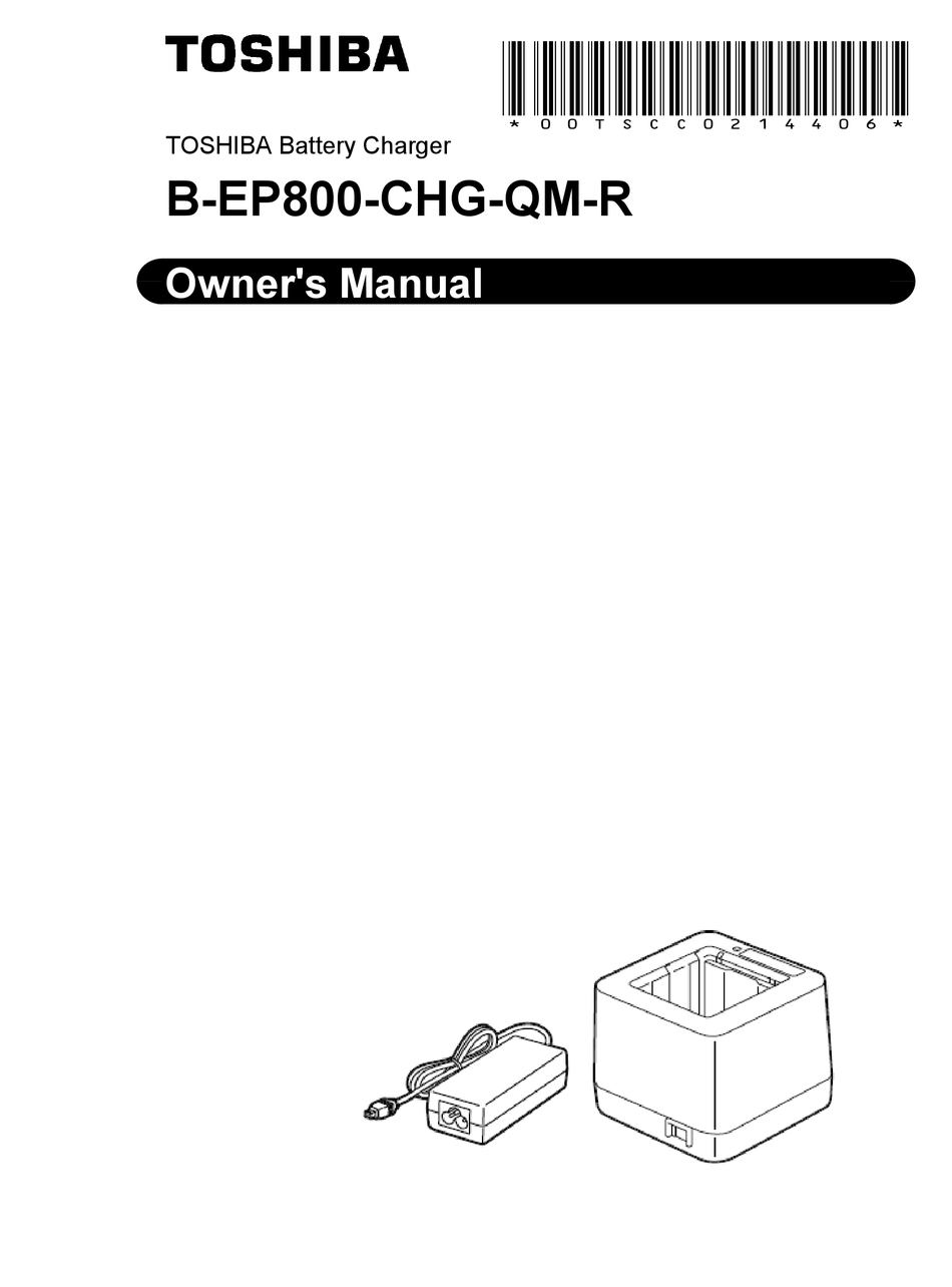 TOSHIBA B-EP800-CHG-QM-R OWNER'S MANUAL Pdf Download | ManualsLib