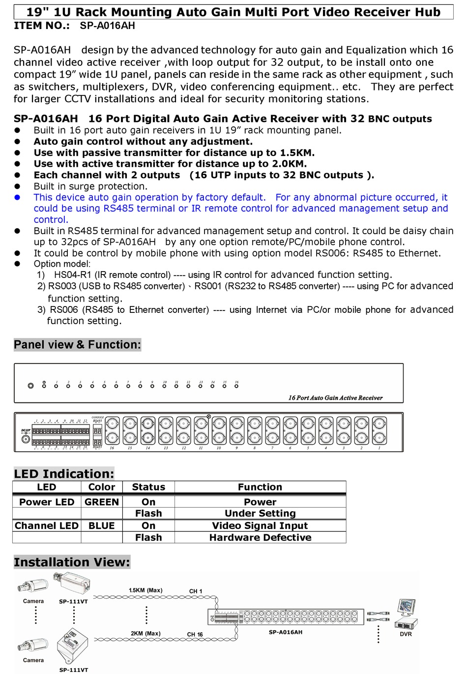 FINEST SECURITY SYSTEMS SPA016AH MANUAL Pdf Download ManualsLib