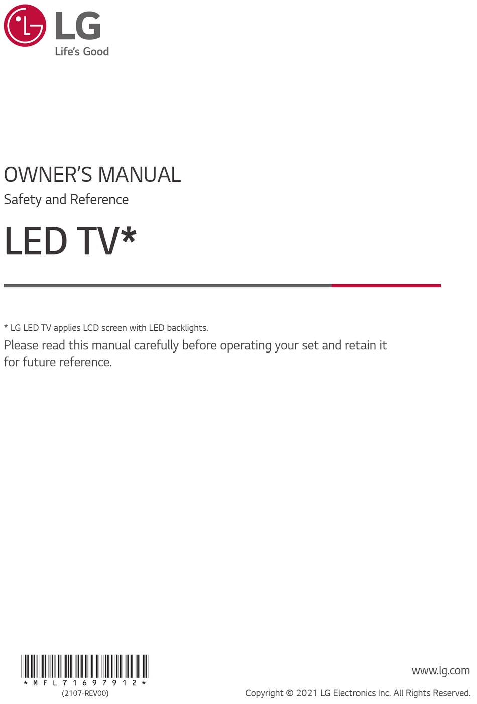 LG 50UR762H SERIES OWNER'S MANUAL Pdf Download | ManualsLib