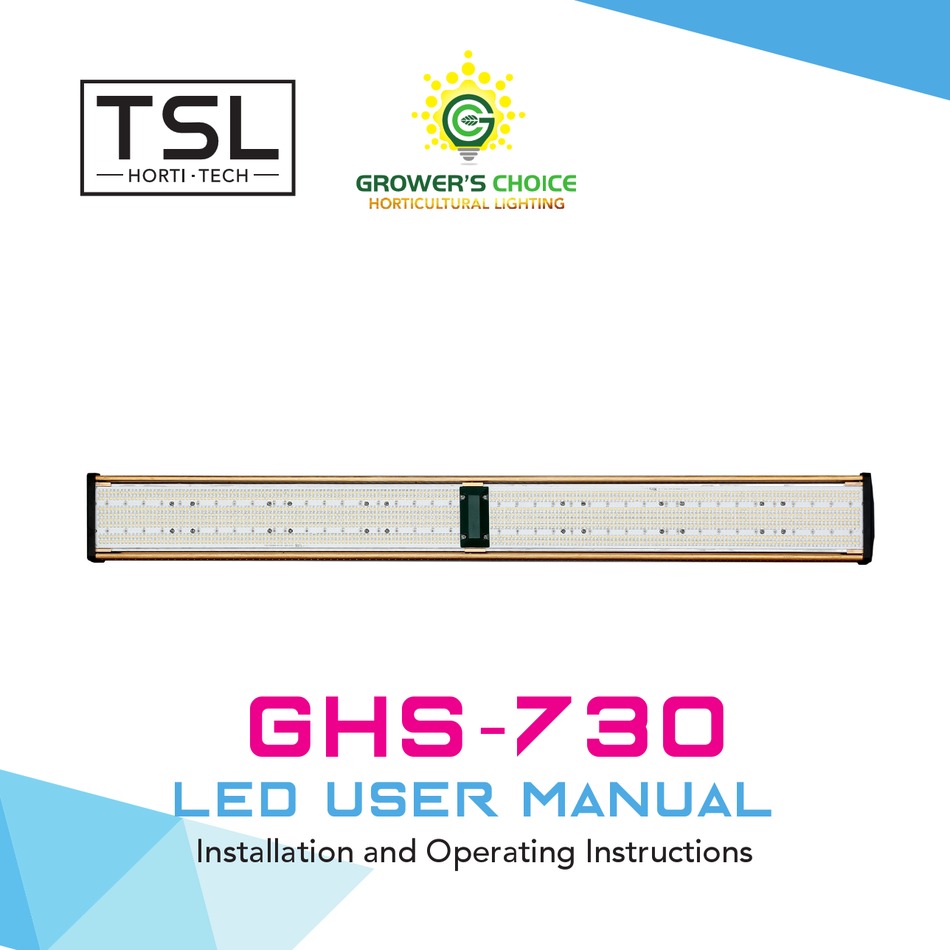 tsl-growers-choice-ghs-730-user-manual-pdf-download-manualslib