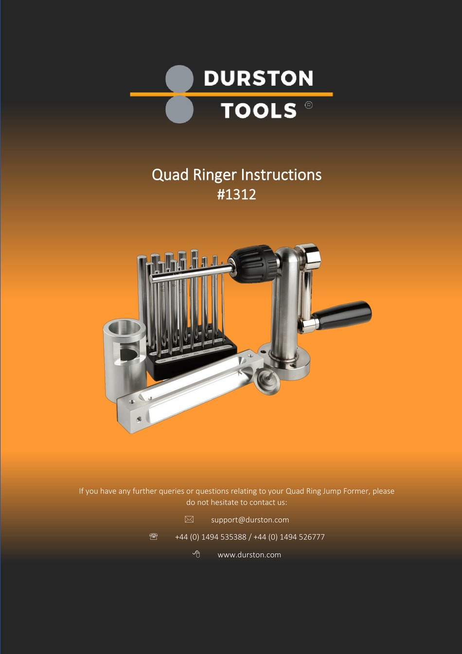 durston-tools-quad-ringer-instructions-manual-pdf-download-manualslib