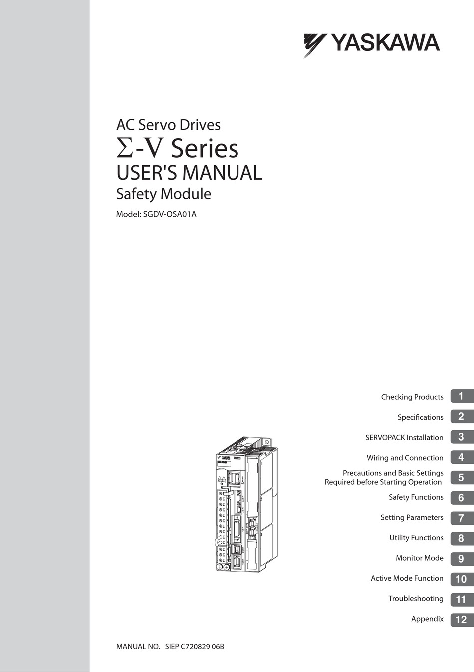 YASKAWA E-V SERIES USER MANUAL Pdf Download | ManualsLib