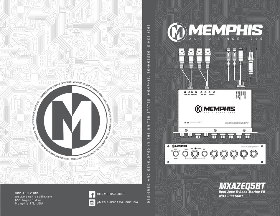 MEMPHIS MXAZEQ5BT INSTRUCTION MANUAL Pdf Download | ManualsLib