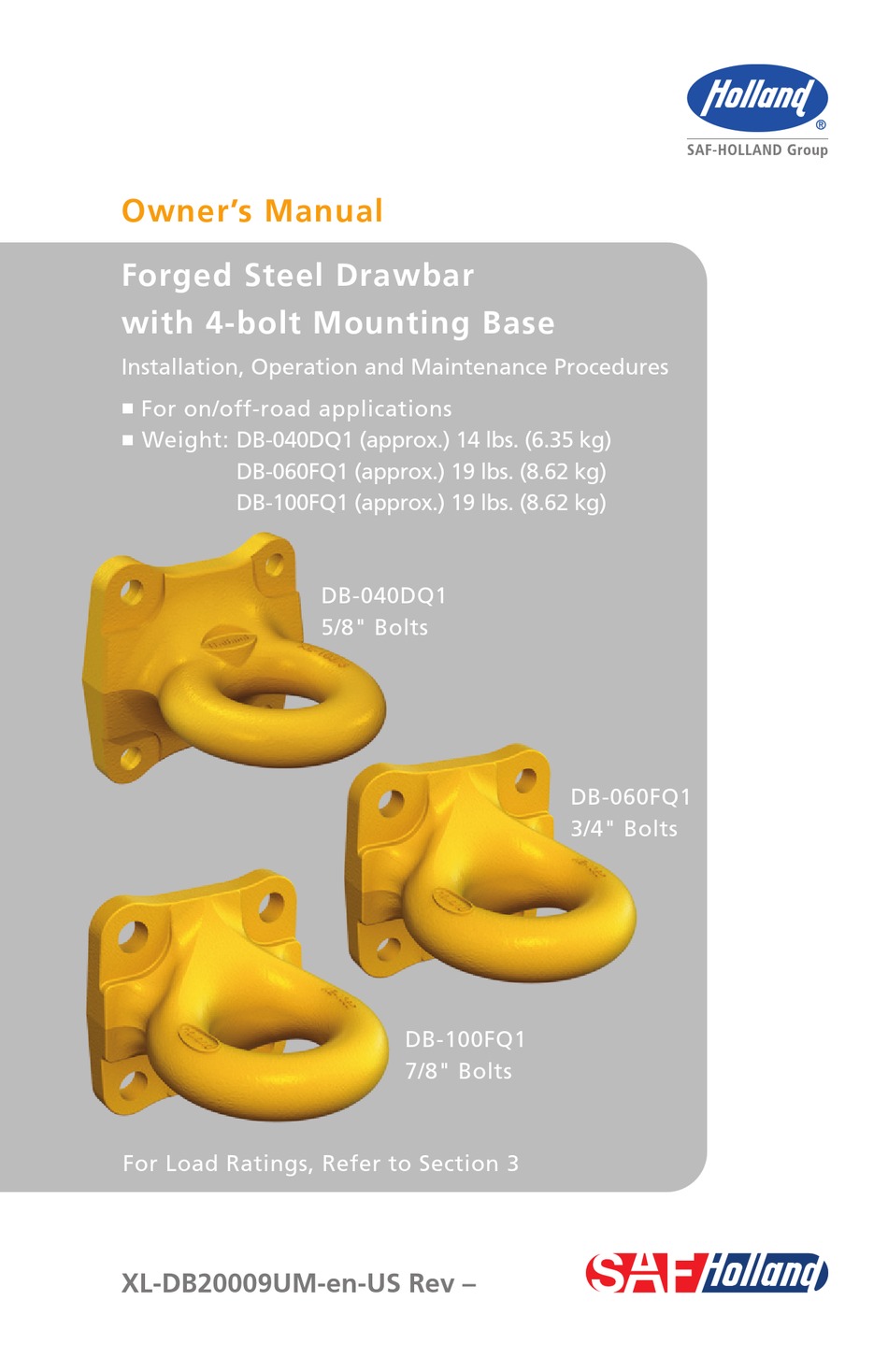 saf-holland-holland-db-040dq1-owner-s-manual-pdf-download-manualslib