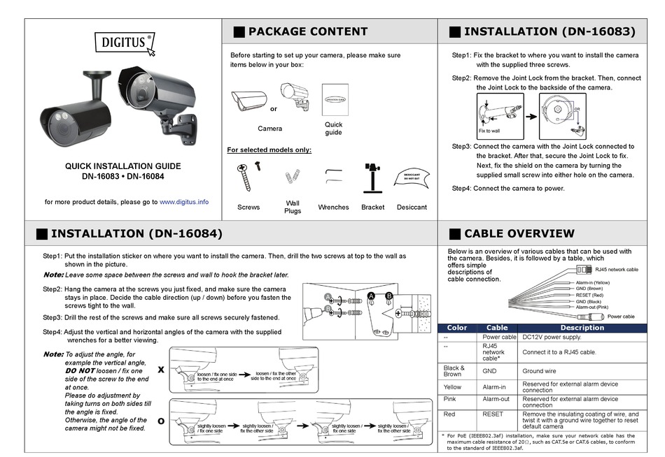 DIGITUS DN-16084 QUICK INSTALLATION MANUAL Pdf Download | ManualsLib