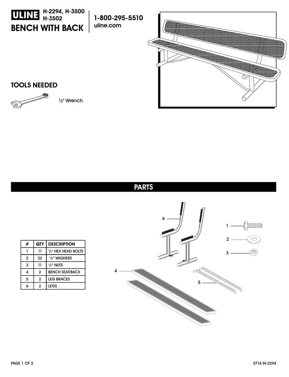 U-LINE H-2294 ASSEMBLY INSTRUCTIONS Pdf Download | ManualsLib