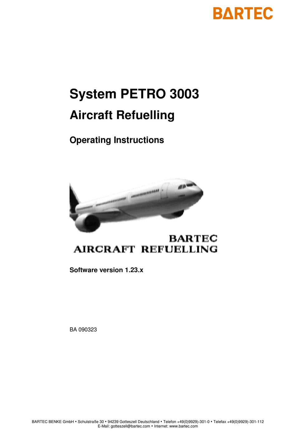 bartec-petrodat-3003-operating-instructions-manual-pdf-download