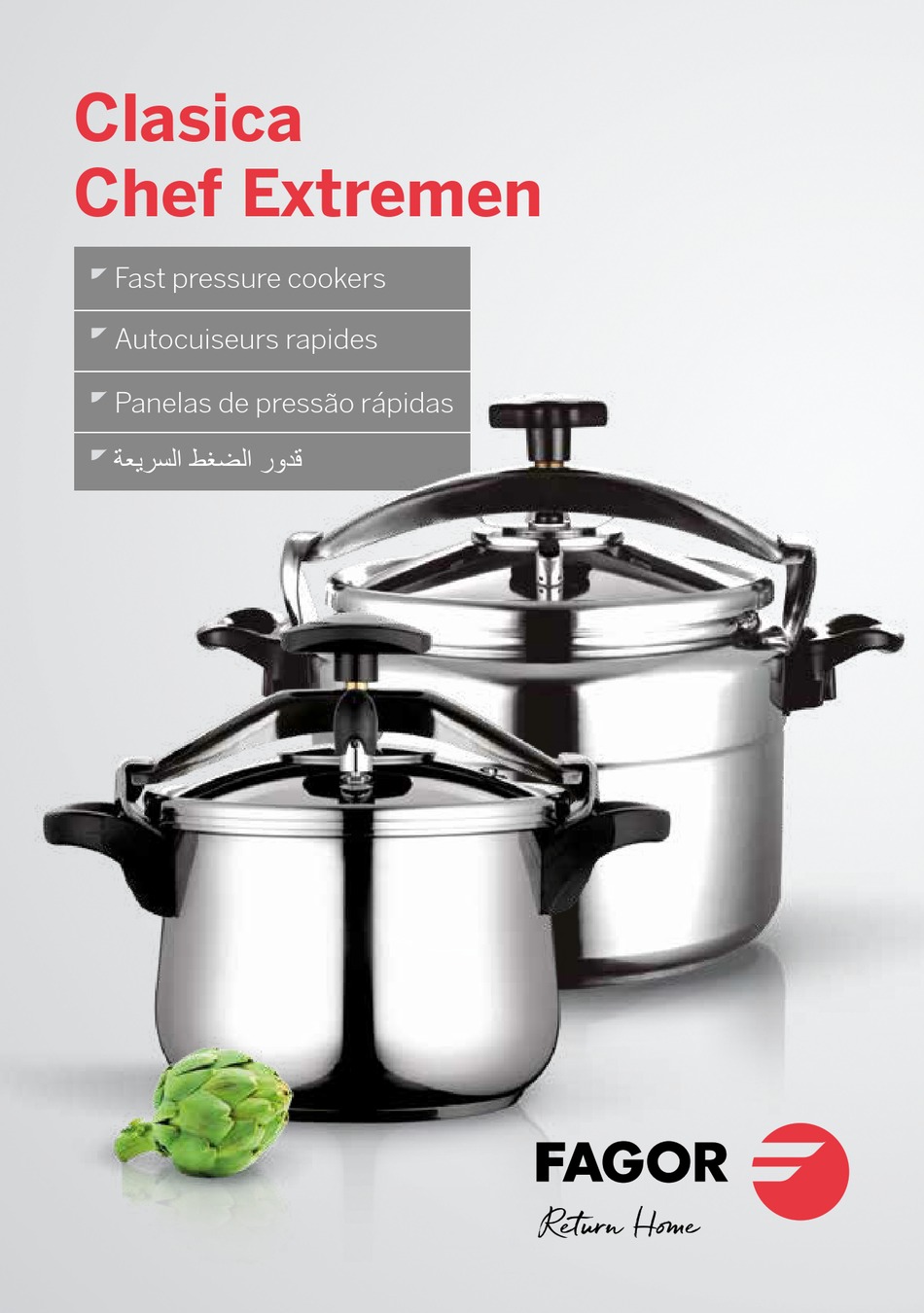 Fagor Schnellkochtopf 6 Liter Bedienungsanleitung Deutsch FAGOR CLASICA MANUAL Pdf Download | ManualsLib