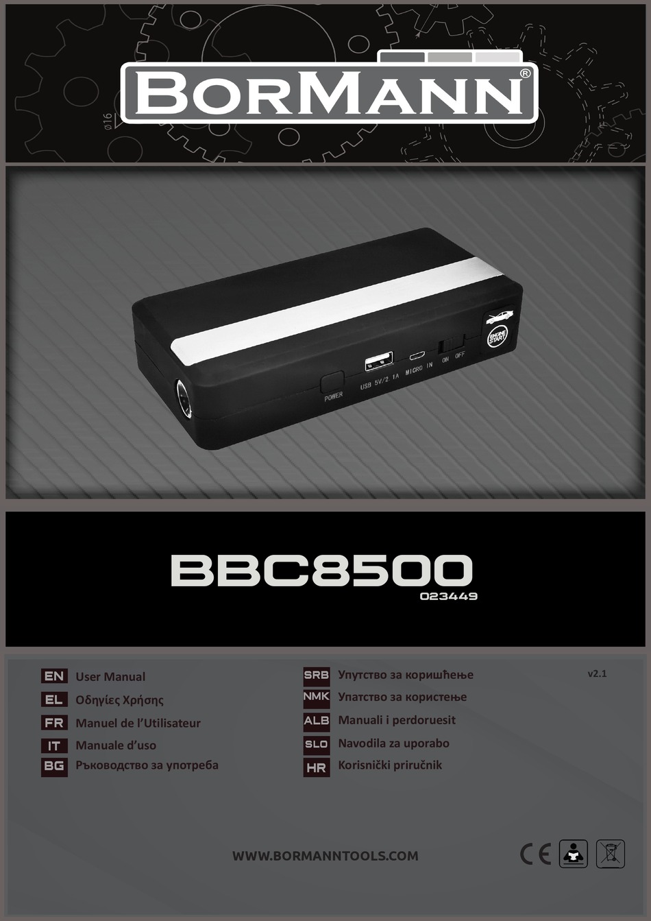 Bormann Bbc8500 User Manual Pdf Download Manualslib