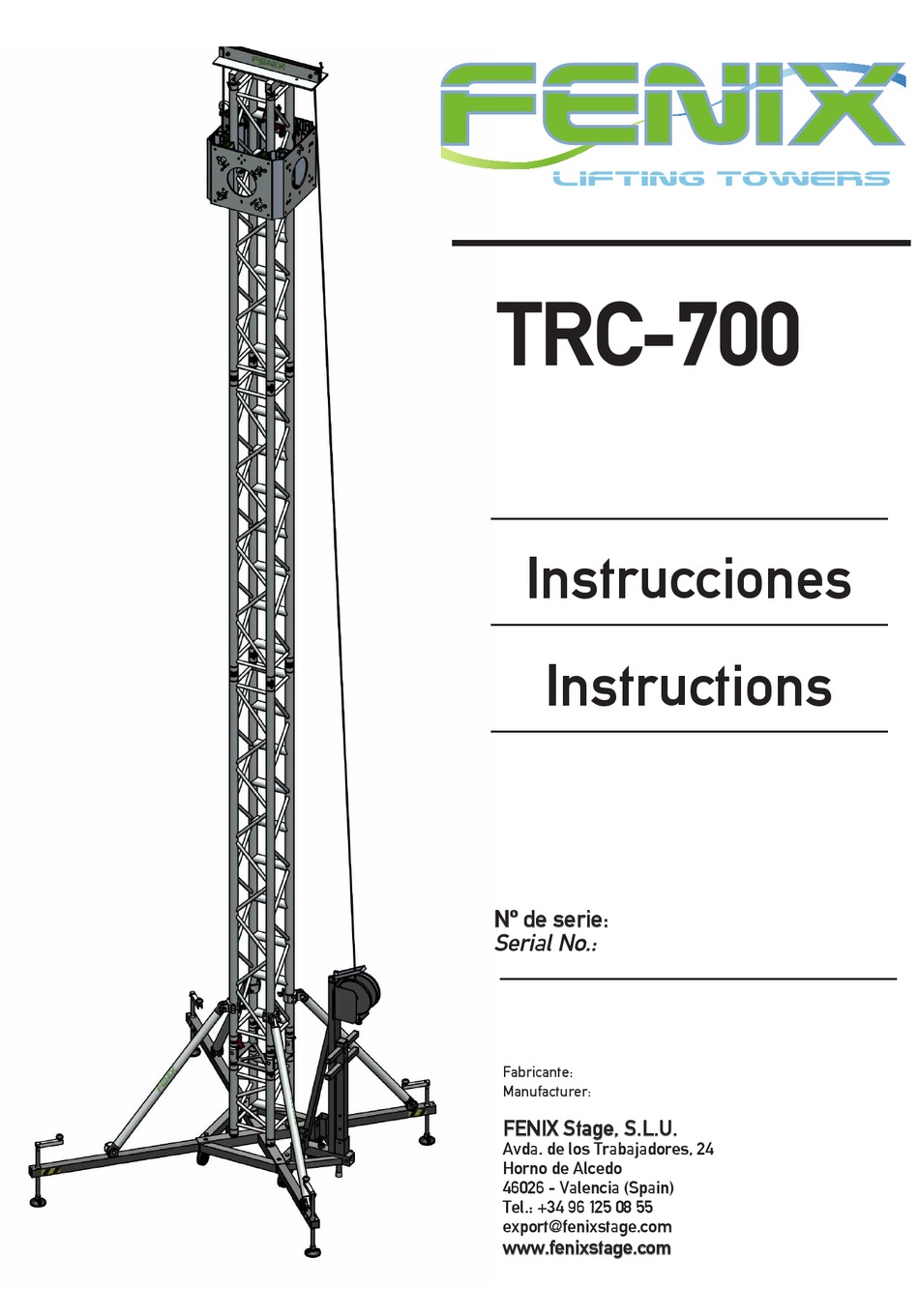 FENIX TRC-700 INSTRUCTIONS MANUAL Pdf Download | ManualsLib