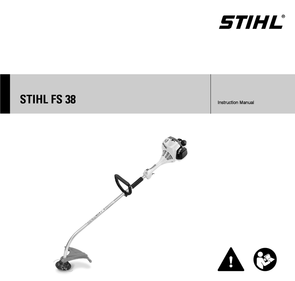 STIHL FS 38 INSTRUCTION MANUAL Pdf Download | ManualsLib