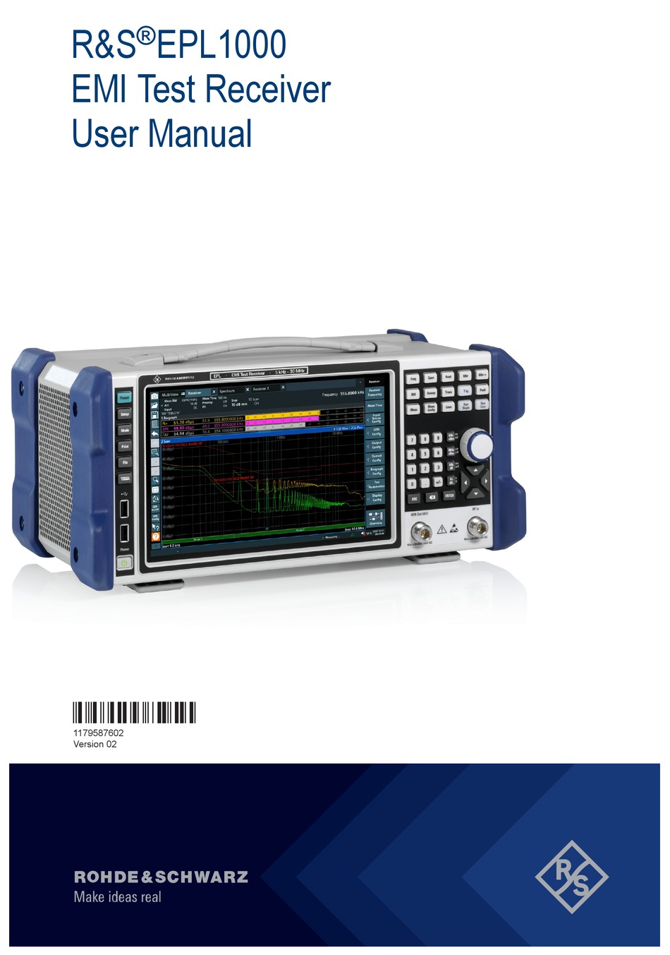 ROHDE & SCHWARZ EPL1000 USER MANUAL Pdf Download | ManualsLib