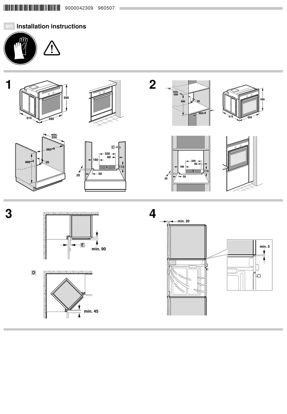 BOSCH HBA63B152B/01 MANUAL Pdf Download | ManualsLib