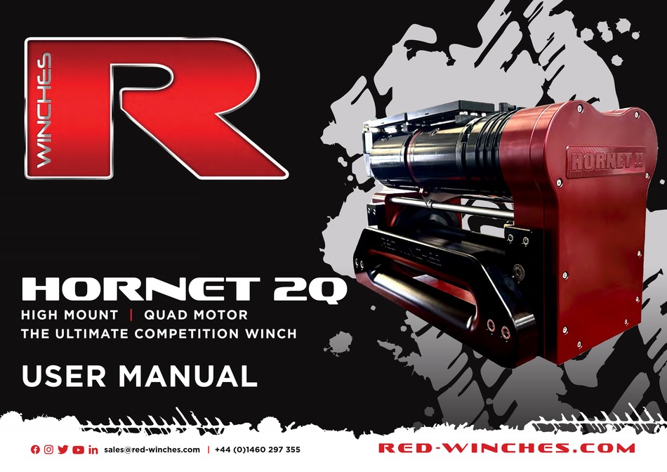 RED WINCHES HORNET2Q USER MANUAL Pdf Download | ManualsLib