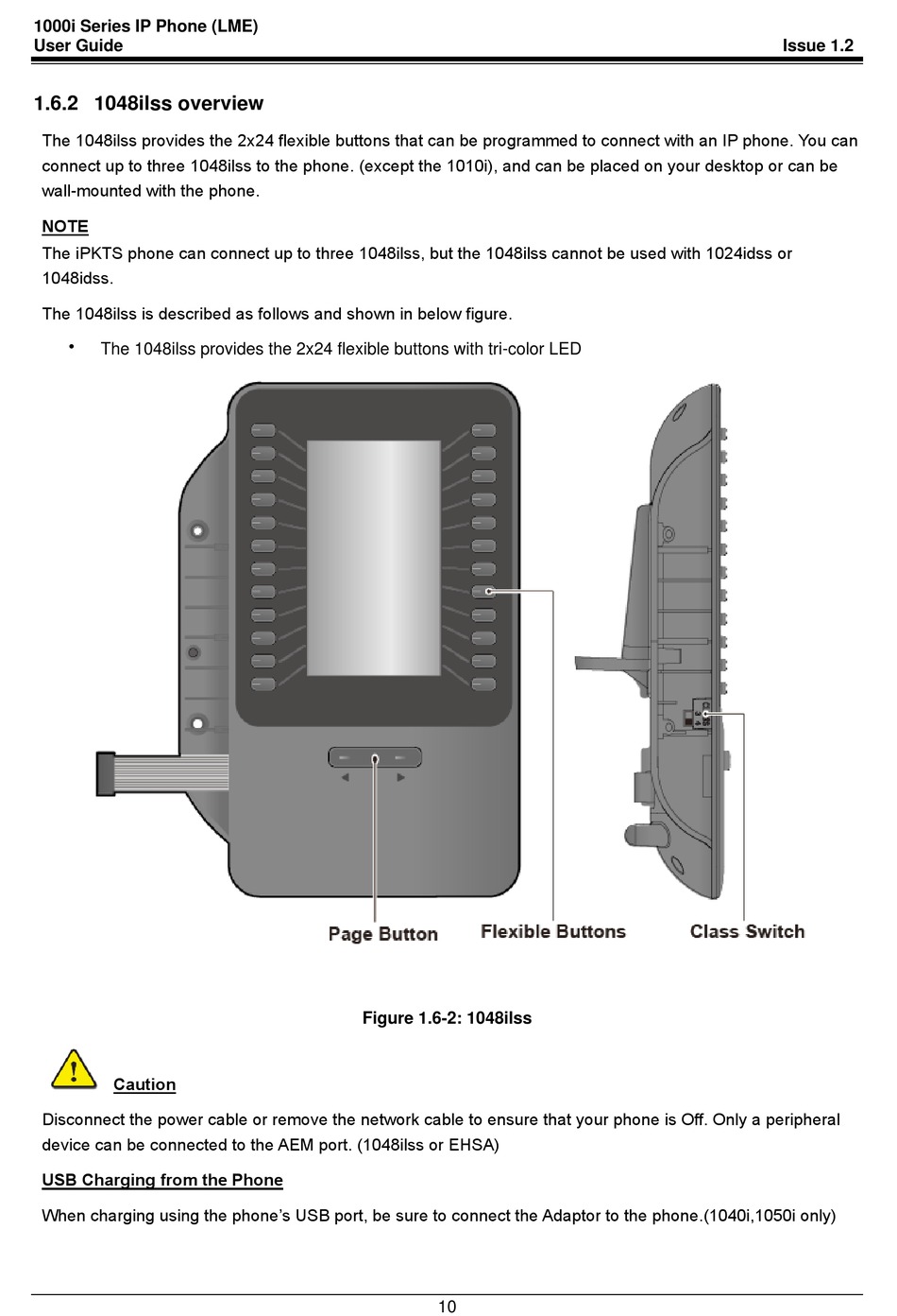 1048Ilss Overview - iPECS 1000i Series User Manual [Page 18] | ManualsLib