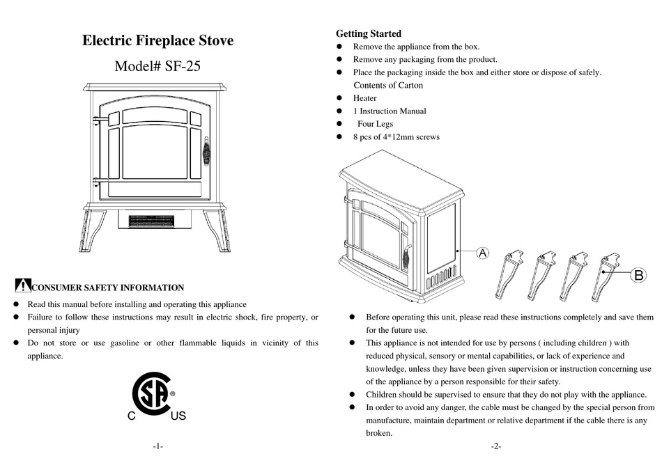 SIMPLIFIRE SF-25 QUICK START MANUAL Pdf Download | ManualsLib