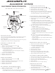Accusplit Alliance AL625M8D Operating Instructions