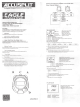 Accusplit Eagle AE625M13 Instruction Manual