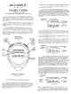 Accusplit A740MXT Operation Manual
