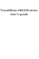 Acer 250 User Manual