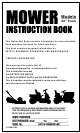 Murray 22 Instruction Book