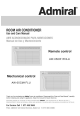 Admiral AW-05CM1FLU Use And Care Manual