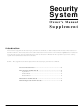 ADT Security System D7412 Supplement Owner's Manual
