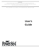DSC Security System Power 864 User Manual