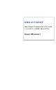 Advantech UNO 2173A/AF User Manual