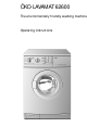 AEG KO-LAVAMAT 62600 Operating Instructions Manual